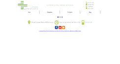 Desktop Screenshot of farmaciagarmendiapurroy.com